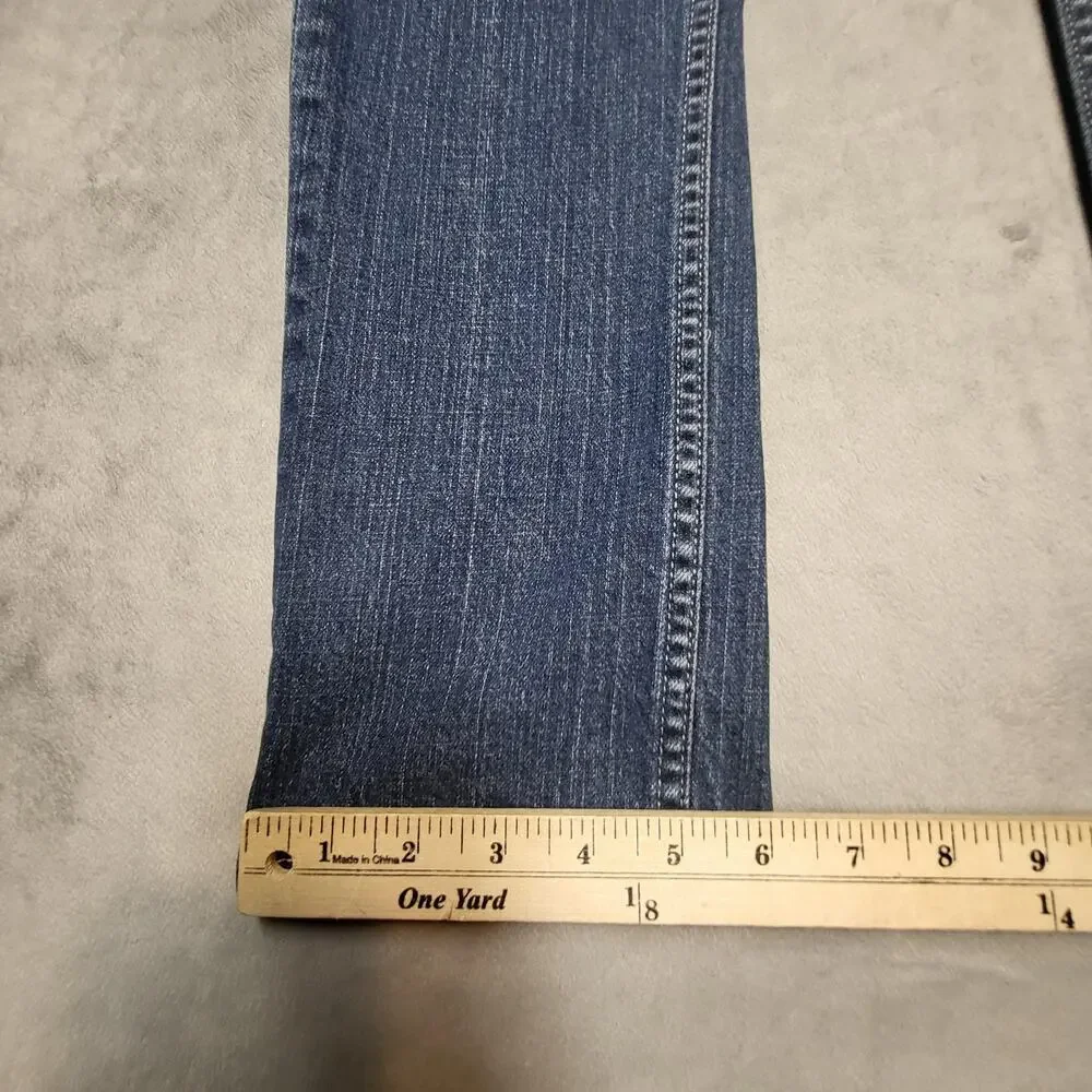 Levi's 511 Slim Jeans Mens 32x34 Blue Tapered Denim Medium Wash Cotton